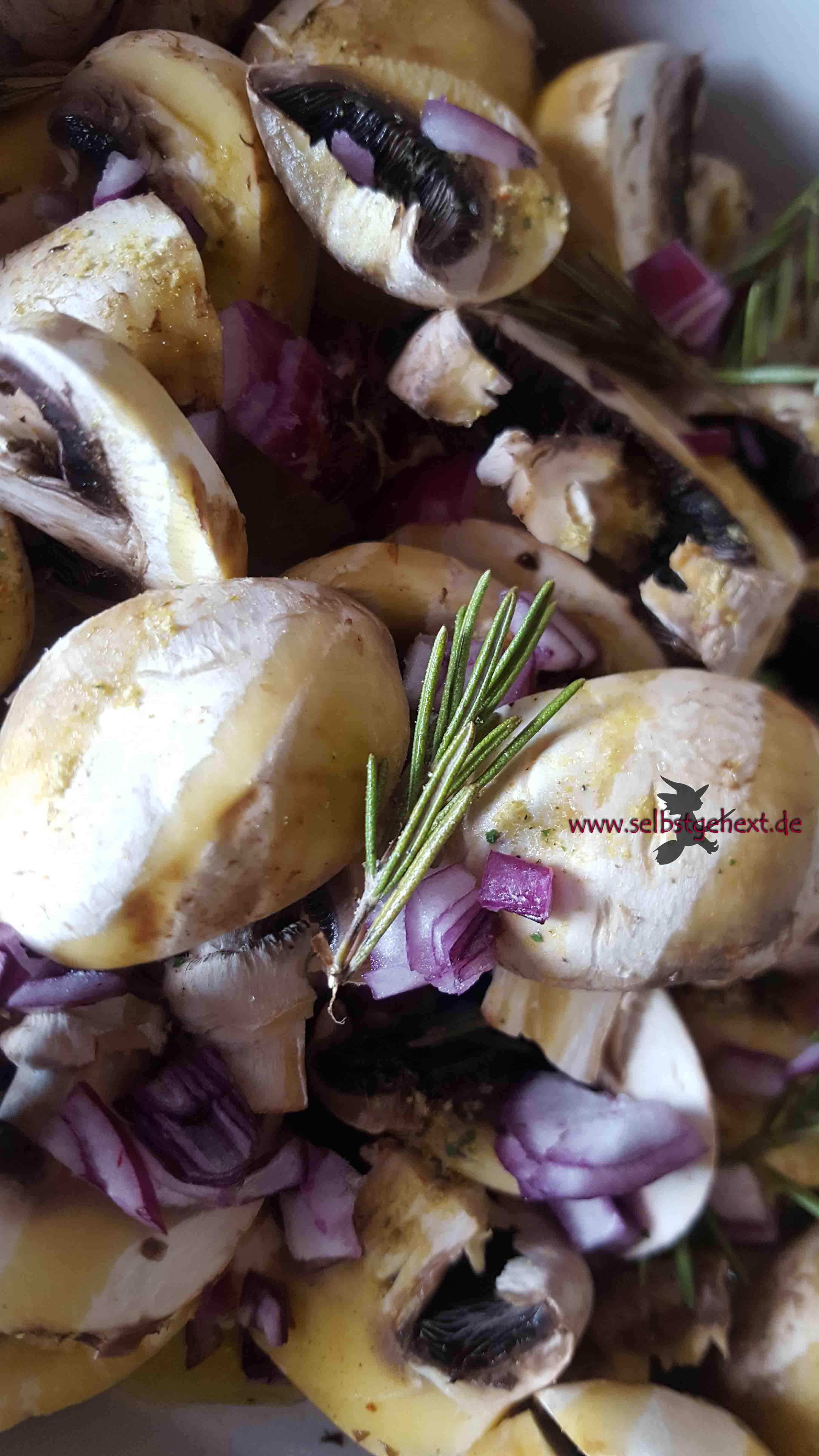Was koche ich heute? Zwiebel-Pilz-Pastete! | Einfach selbstgehext!