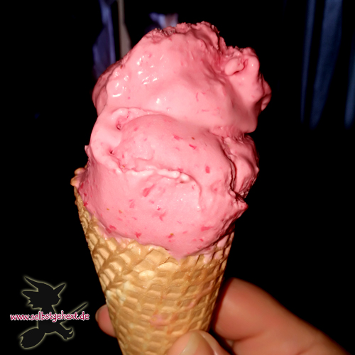 Himbeer-Eis